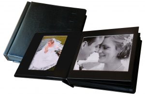 traditional wedding album