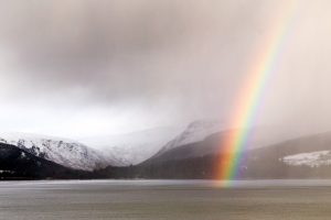 Rainbow over Arran